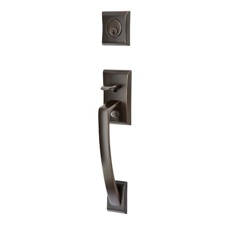 Emtek Oil Rubbed Bronze Handleset 4827GTUS10B 4827GTUS10B